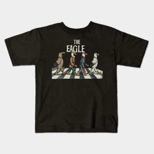 the eagles band retro Kids T-Shirt